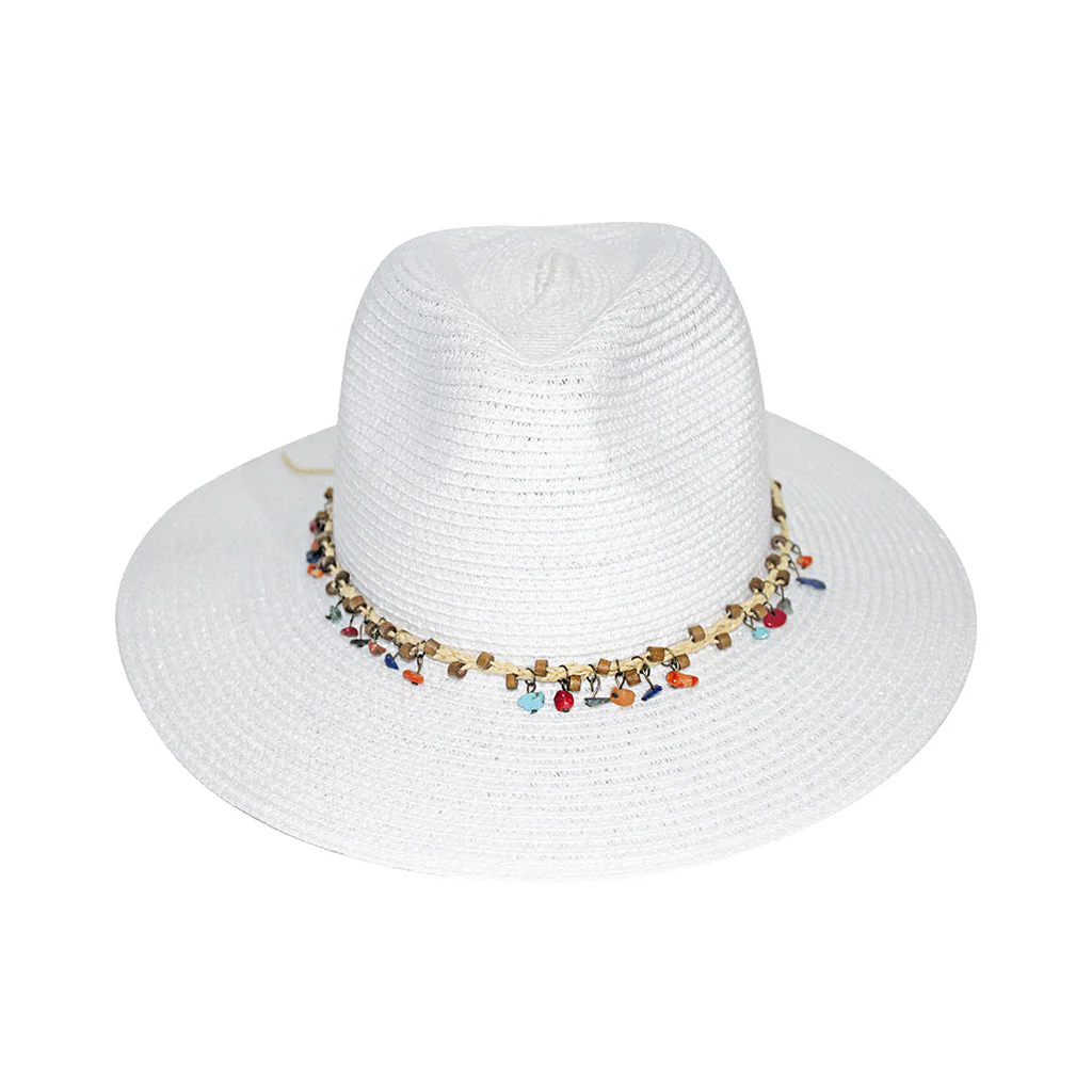 360FIVE Everyday – zonnehoed Emily Fedora – Wit