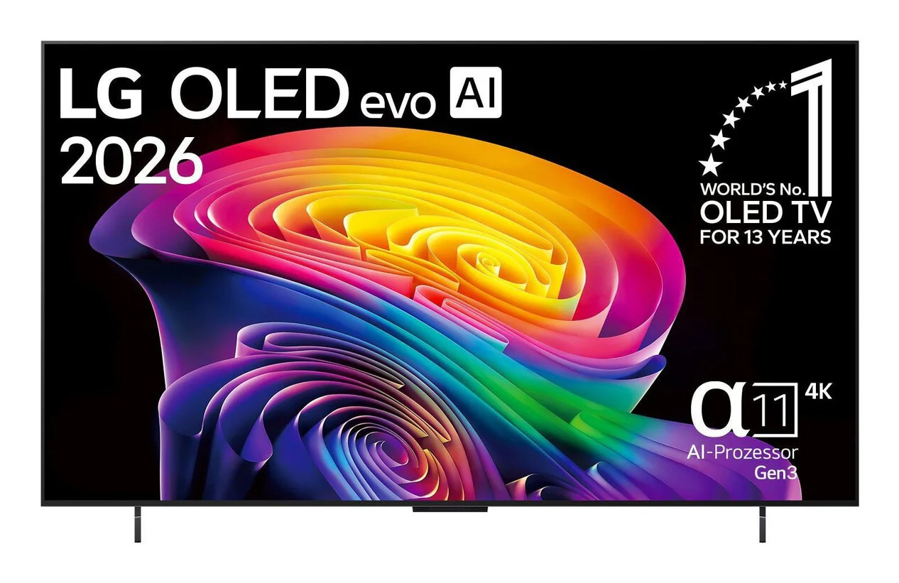 LG OLED evo AI OLED42C69LB tv 106,7 cm (42″) 4K Ultra HD Smart TV Wifi Zwart