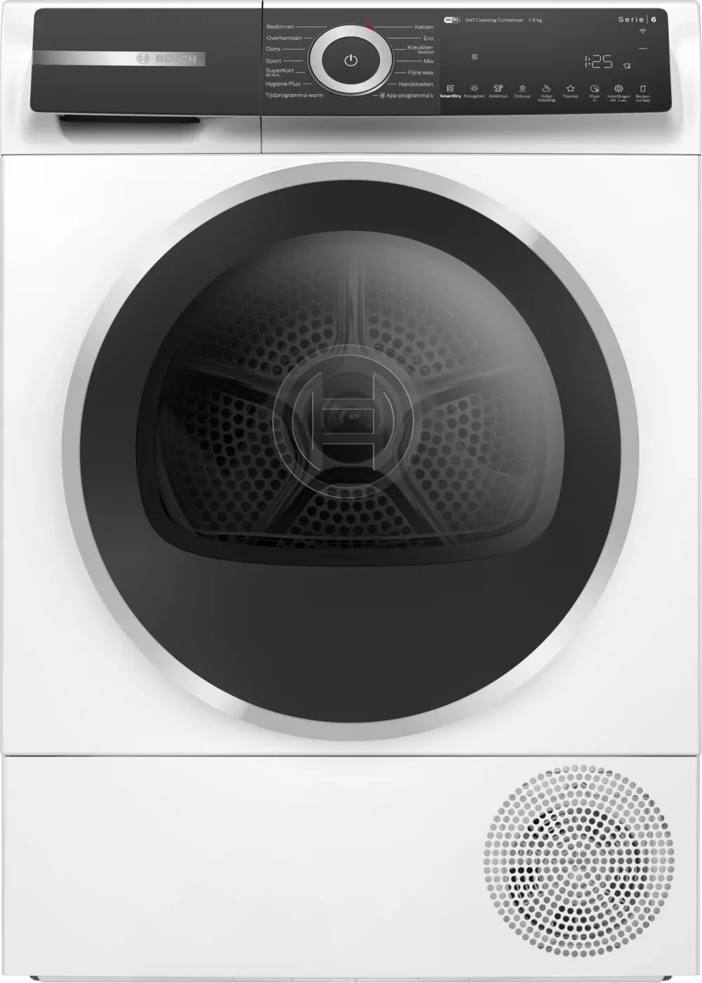 Bosch Serie 6 WQH245B5NL wasdroger Vrijstaand Voorlader 9 kg Wit