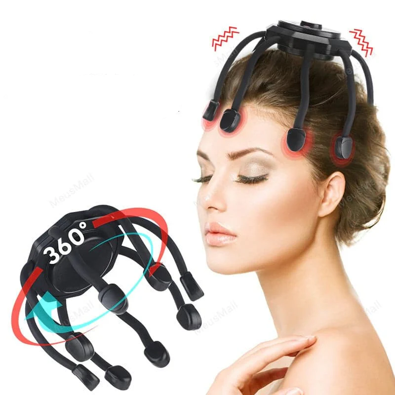 LuxAura Ultra Hoofdmassageapparaat | Ontspannende massage voor ultieme verlichting en welzijn