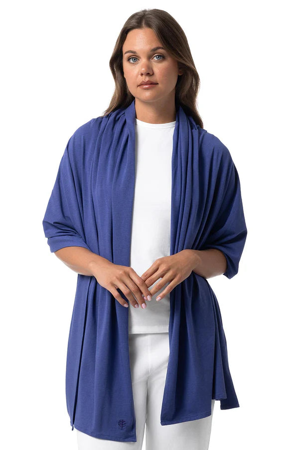 Coolibar – UV-Shawl – Sanibel – Future Dusk