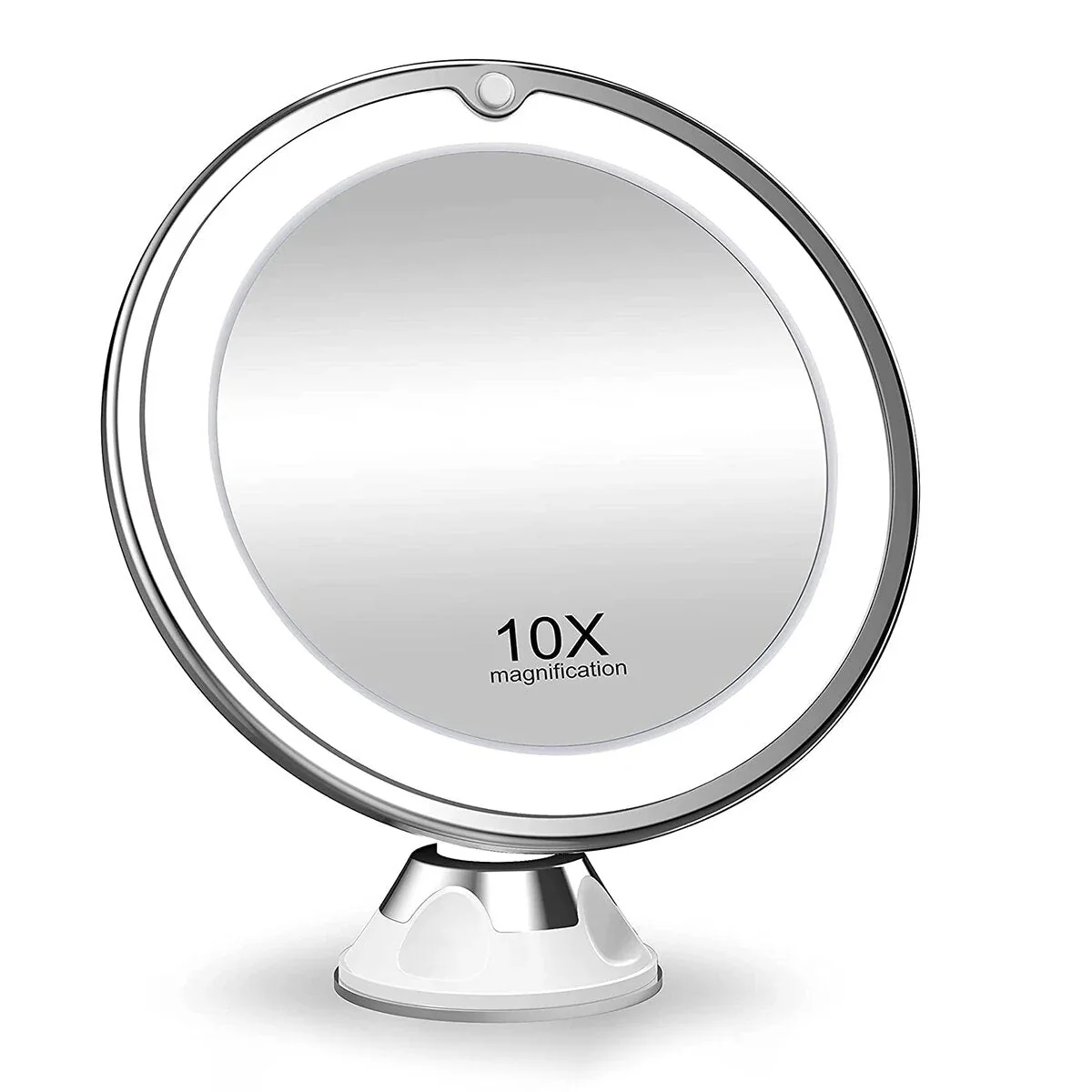 10x Vergrotende LED Make-up Spiegel 360° Rotatie met Verlichting