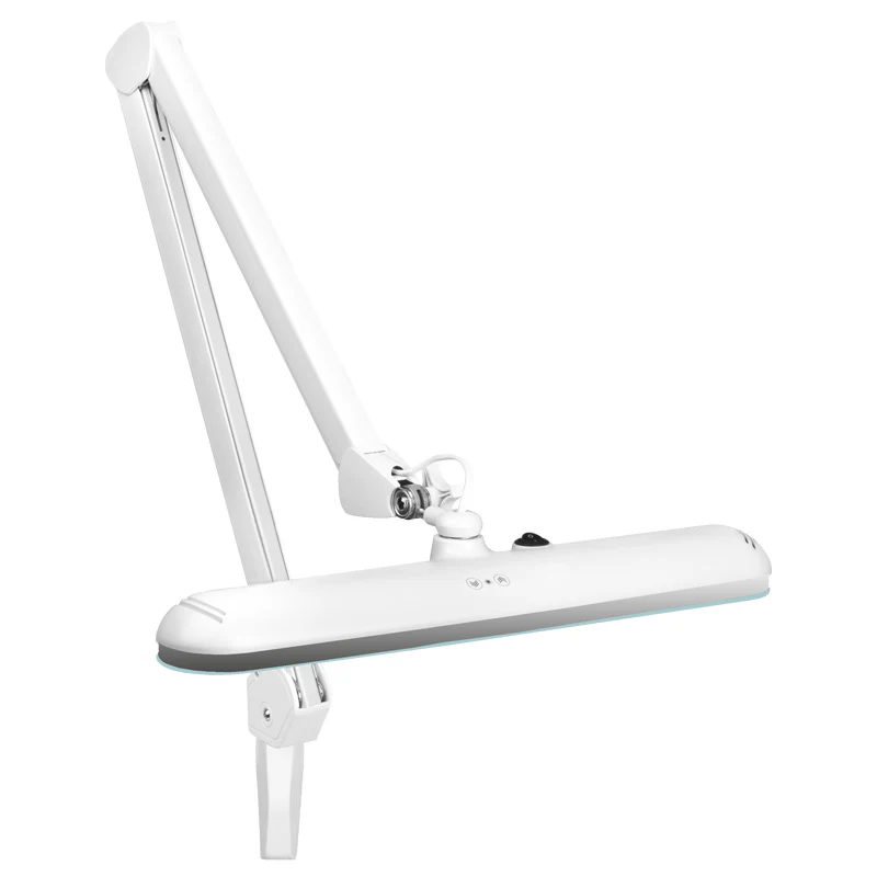 LED Lamp Schoonheidssalon met Klem en Instelbare Lichtintensiteit Elegante 801L Wit