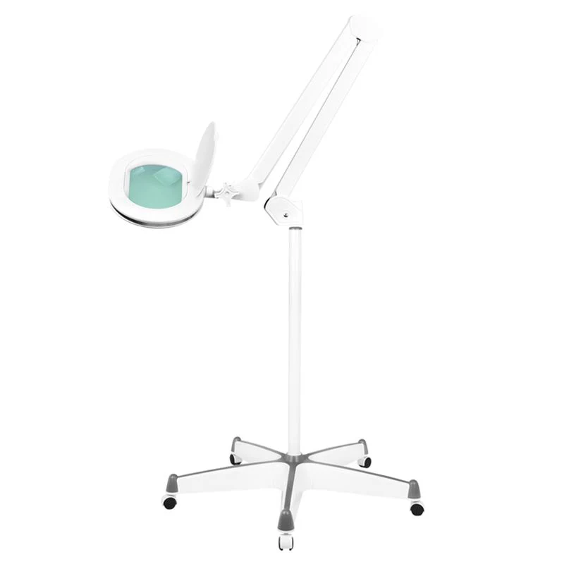 Loeplamp LED 60 SMD 5D op Statief Instelbare Lichtsterkte Elegante 6028 Wit Loeplamp LED 60 SMD 5D op Statief Instelbare Lichtsterkte Elegante 6028 Wit