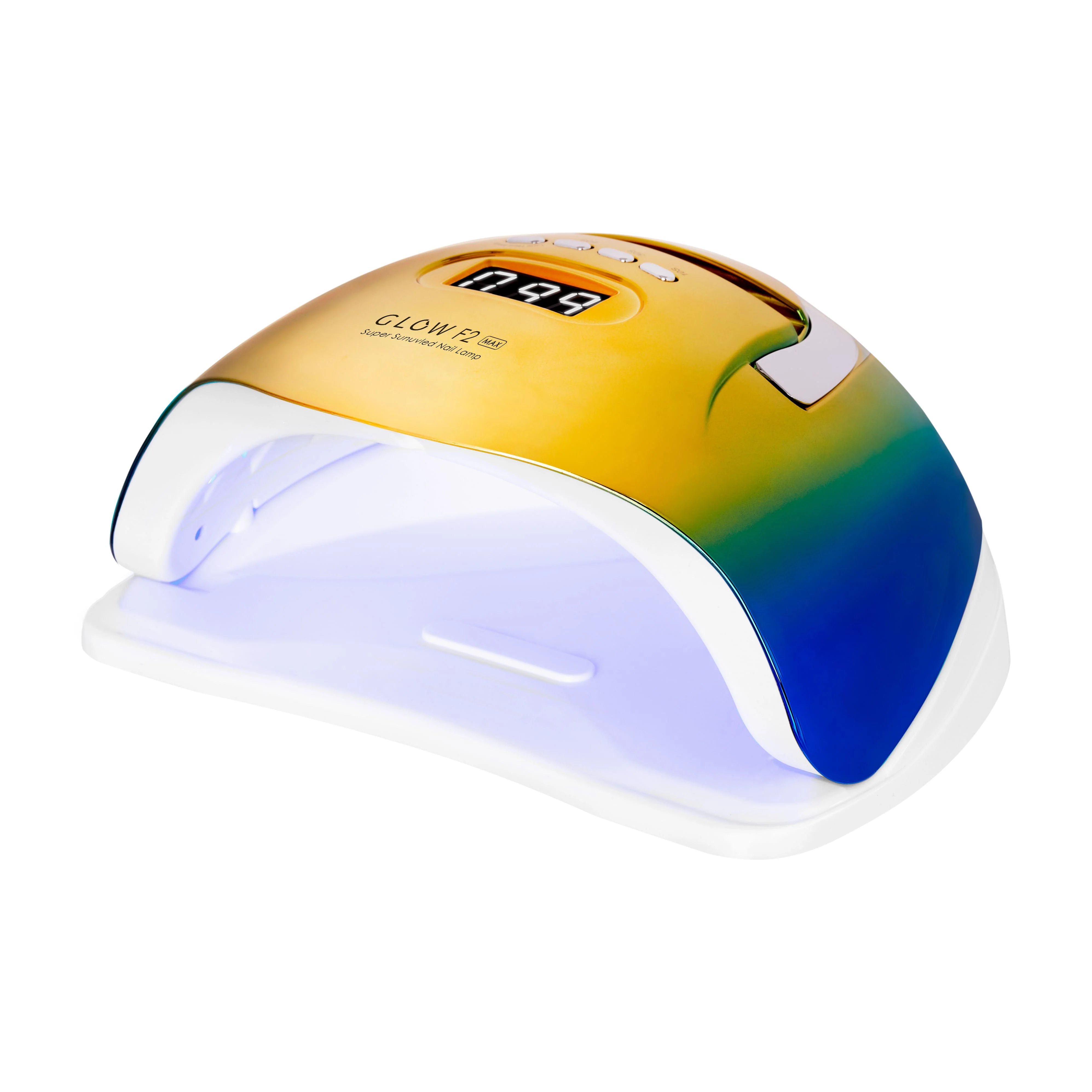 UV Lamp Nagels LED Glow F2 220W Goud-Blauw