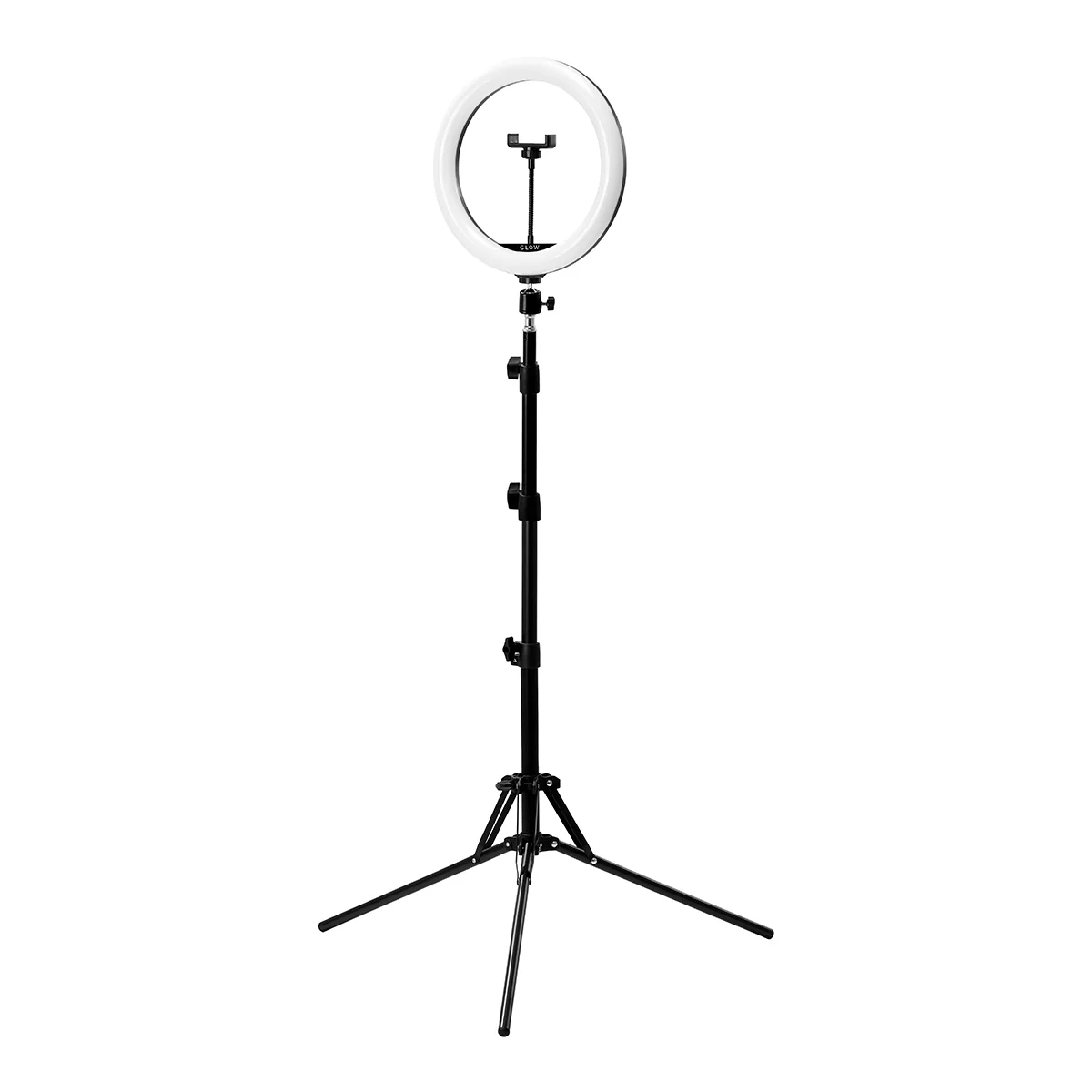 Ringlamp met Statief Glow 10″ 10W Zwart RGB