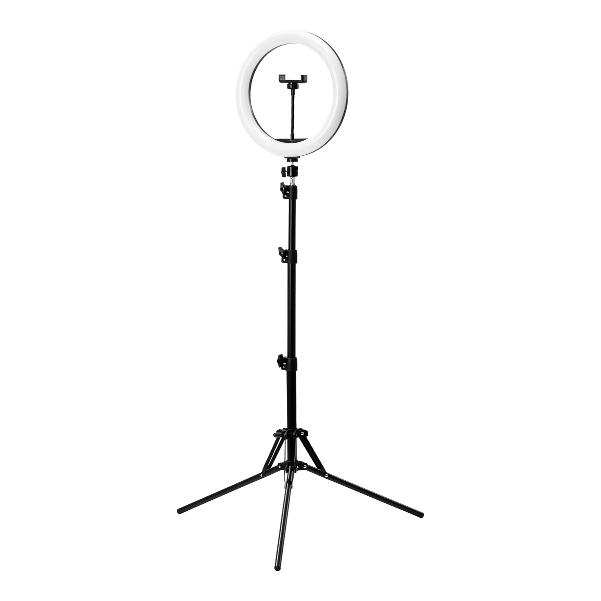 Ringlamp met Statief Glow 13″ 10W Zwart