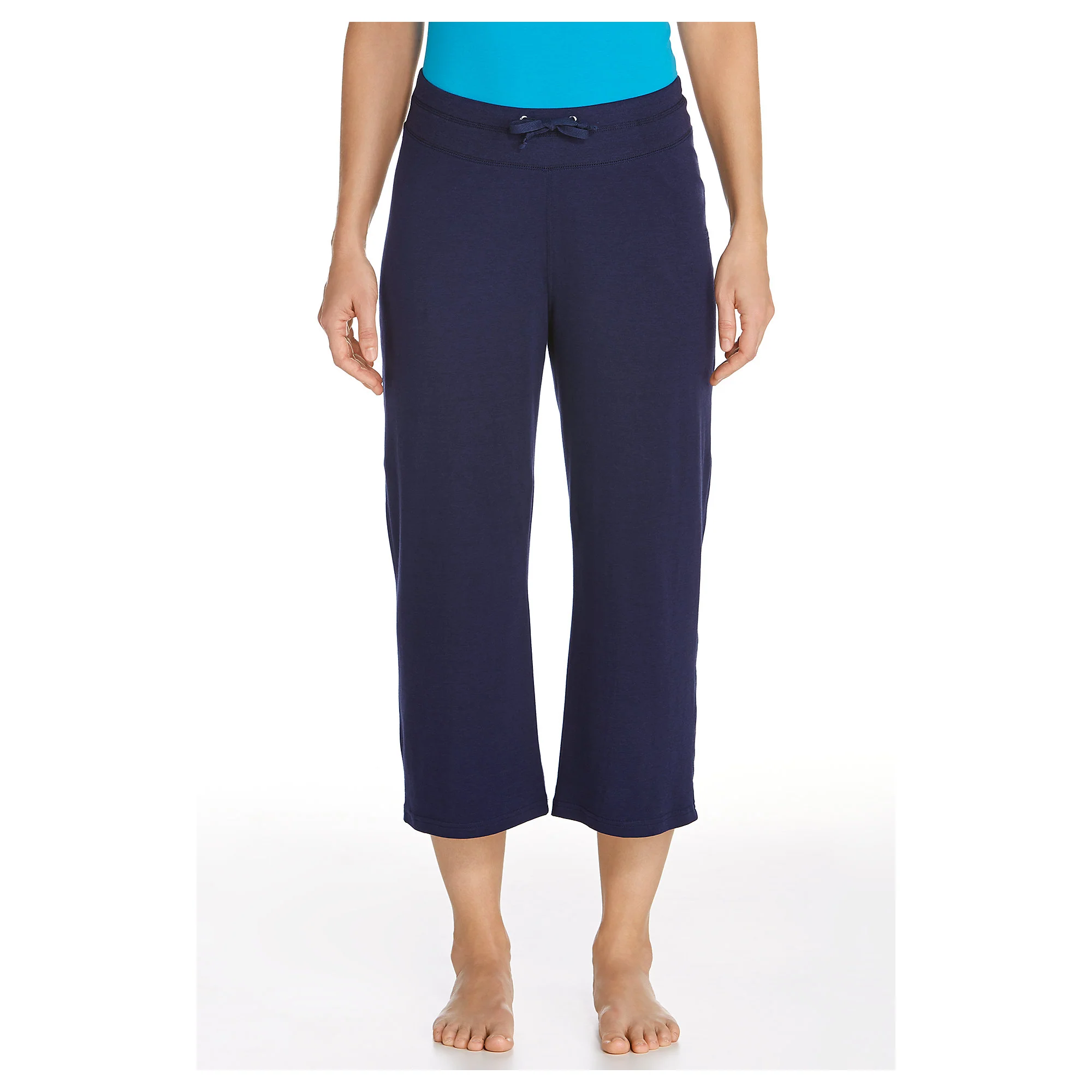 Coolibar – UV broek capri dames – Donkerblauw