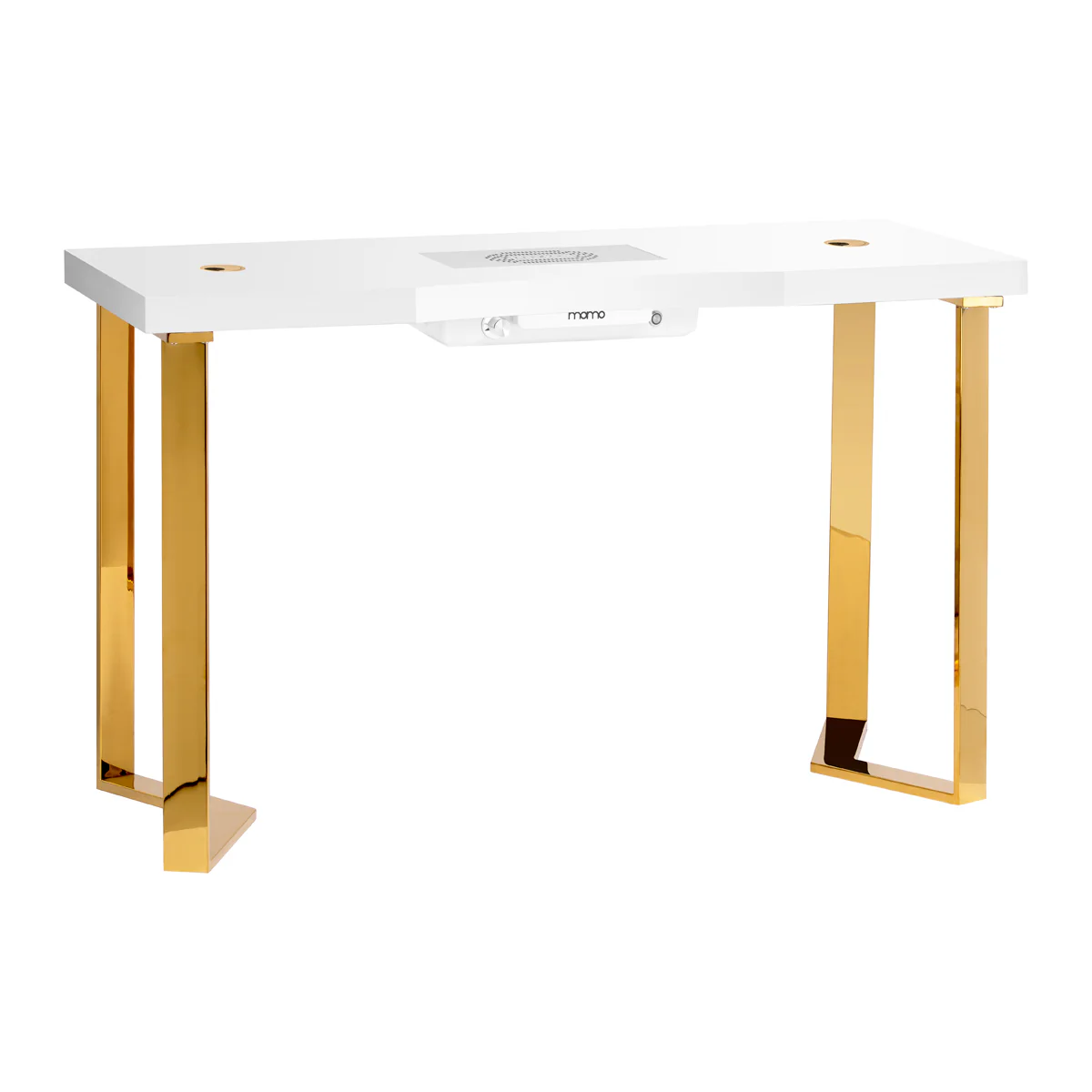 Manicure Tafel Momo 05 Goud-Wit met Afzuiging Manicure Tafel Momo 05 Goud-Wit met Afzuiging