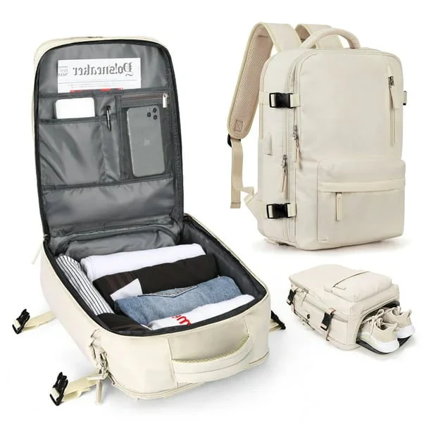 Grote Dames Reis- en Wanderrugzak Waterdicht – 35L Multifunctioneel