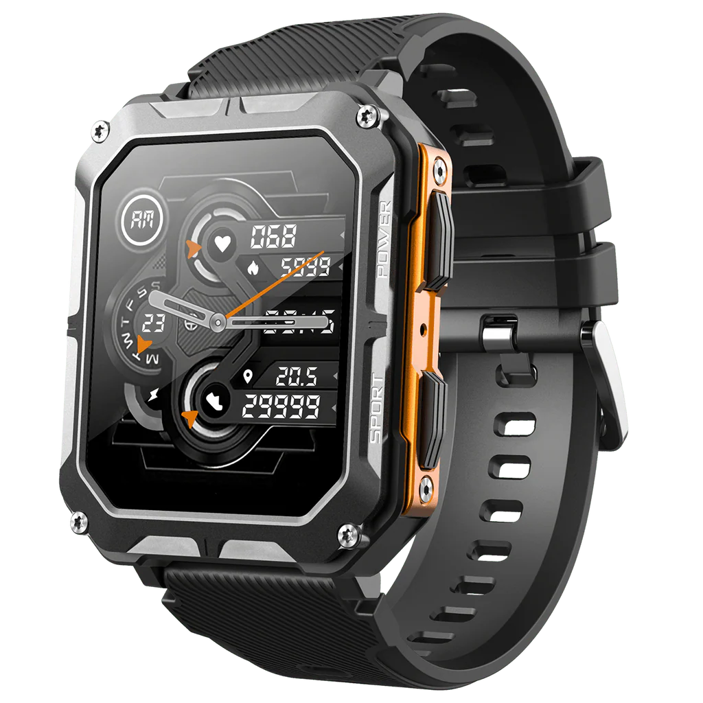 TacticalEdge heren horloge | Stevige waterdichte militaire werkhorloge