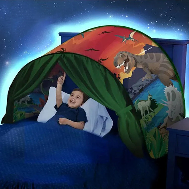KidsDream – Kinderbedtent – Creëer Magische Dromen Met de Fantasie Tent – Eenvoudige Installatie