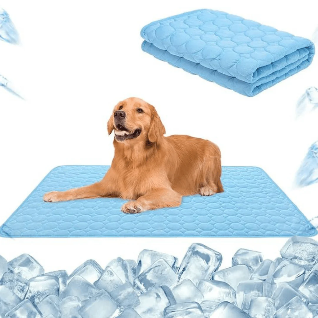 FrostPfote Koelmat voor Huisdieren | Zelfkoelend & Niet Giftig | Comfortabel & Stroomvrij