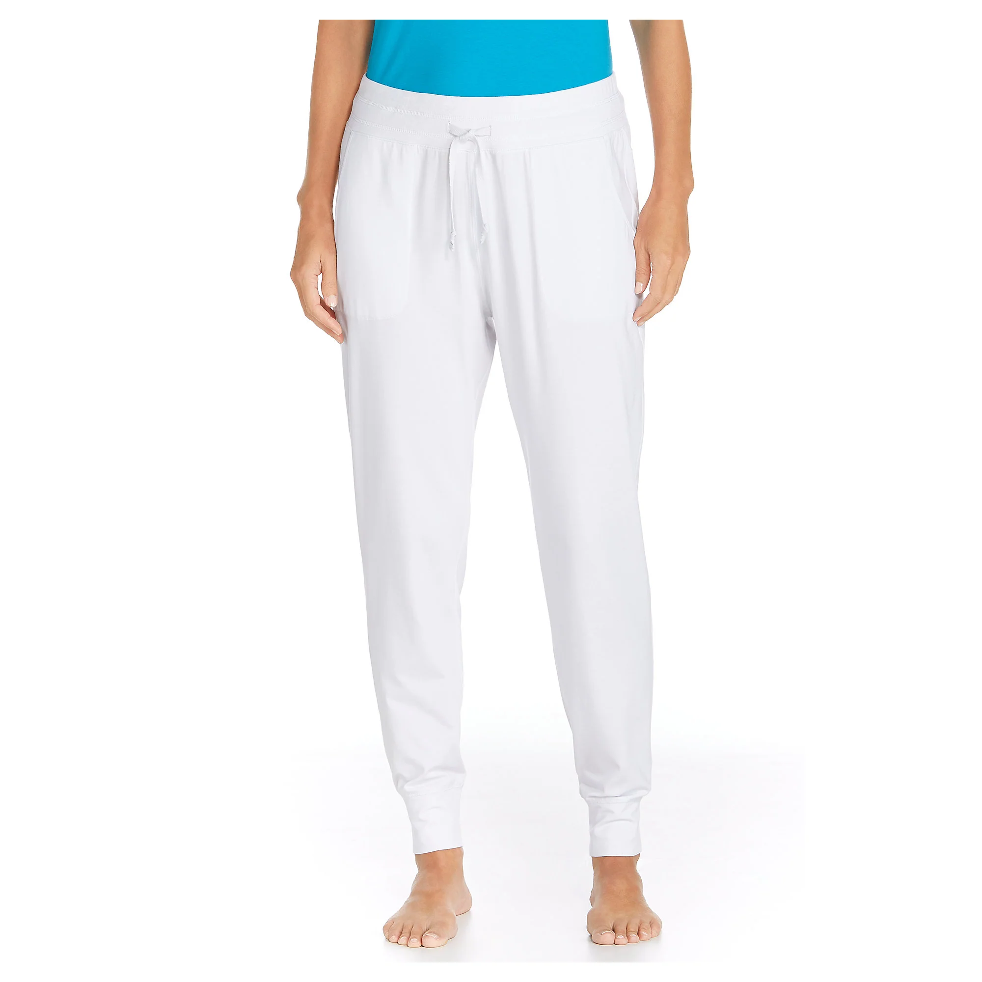 Coolibar – Casual UV broek dames – Wit Coolibar – Casual UV broek dames – Wit