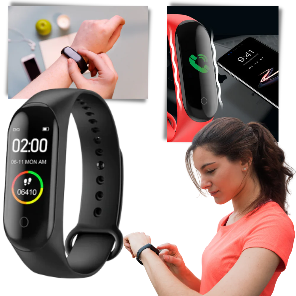 Fitness- en Slaaptracking Armband