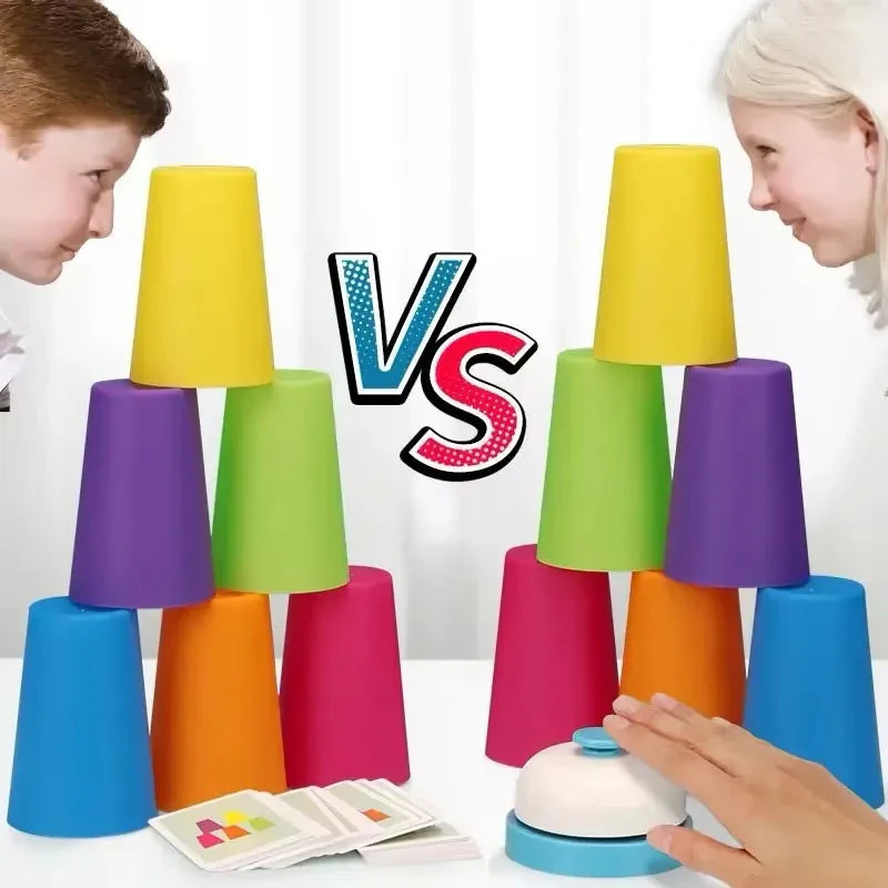 Montessori Stapelbekers Educatief Speelgoed