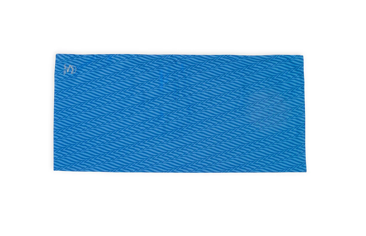 Sunday Afternoons – UVShield Cool Gaiter voor volwassenen – Accessoires – Blue Electric Stripe