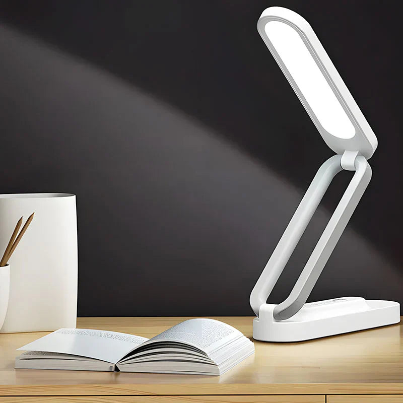 LumiTask – Elegante, verstelbare bureaulamp met touch-dimming en oplaadbare batterij