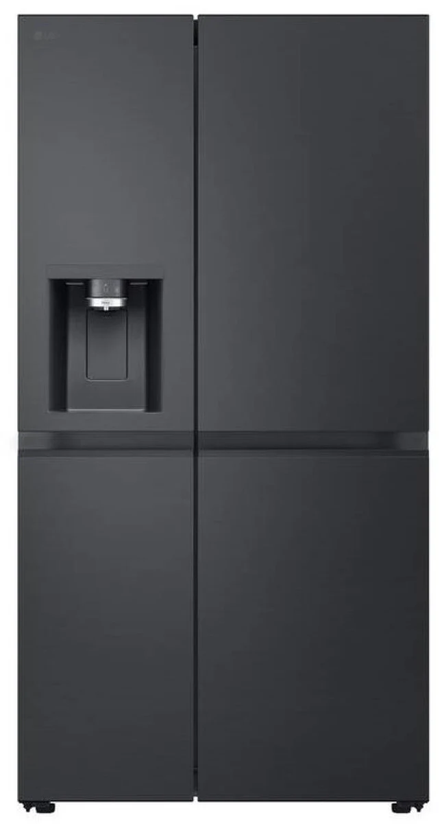 LG GSLE91EVAC amerikaanse koelkast Vrijstaand 628 l Zwart
