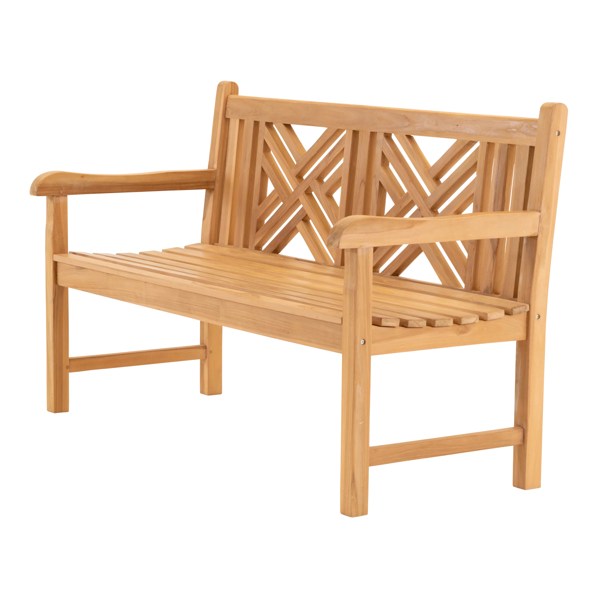Bank teak Cross 150cm