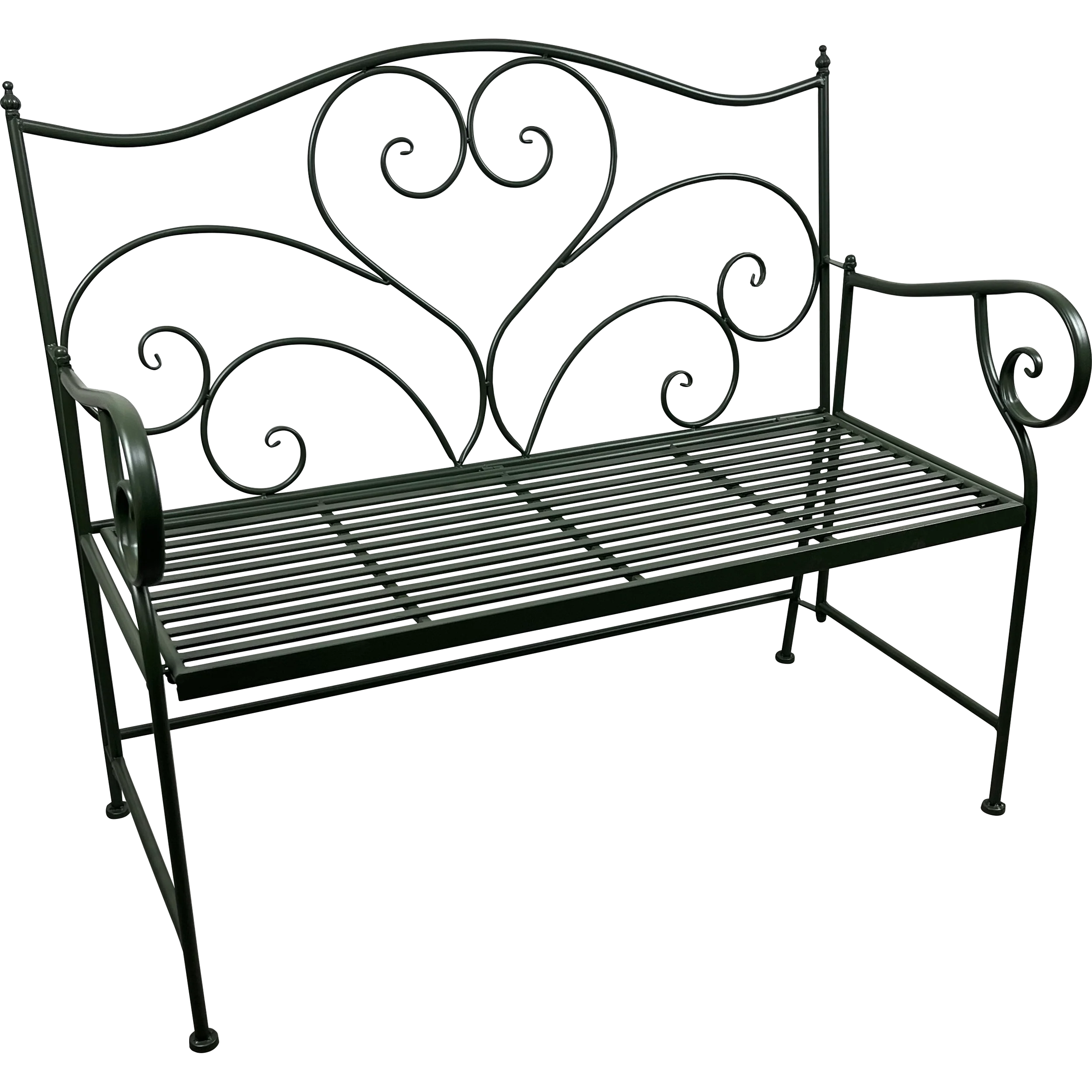Bank Viva la vida groen 110cm