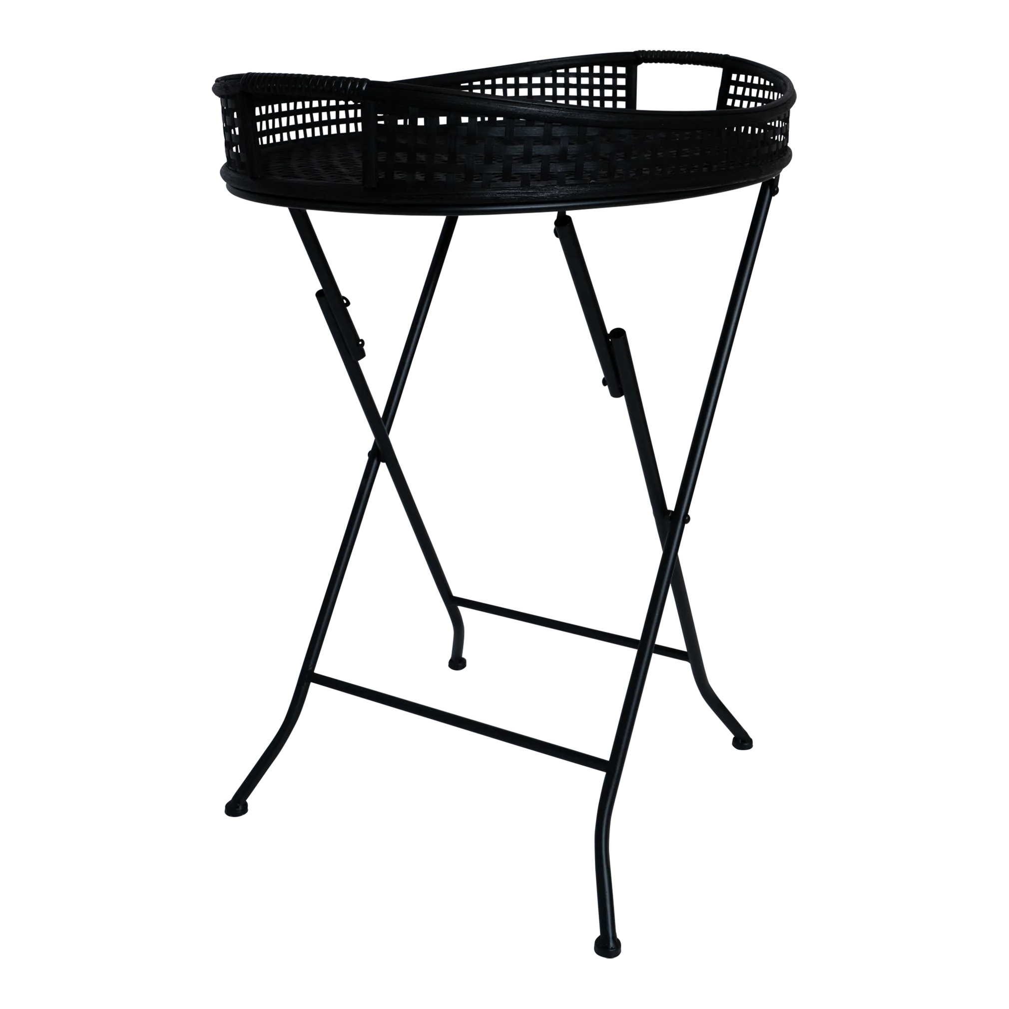Bijzettafel Levi zwart, 62x43x69,5cm