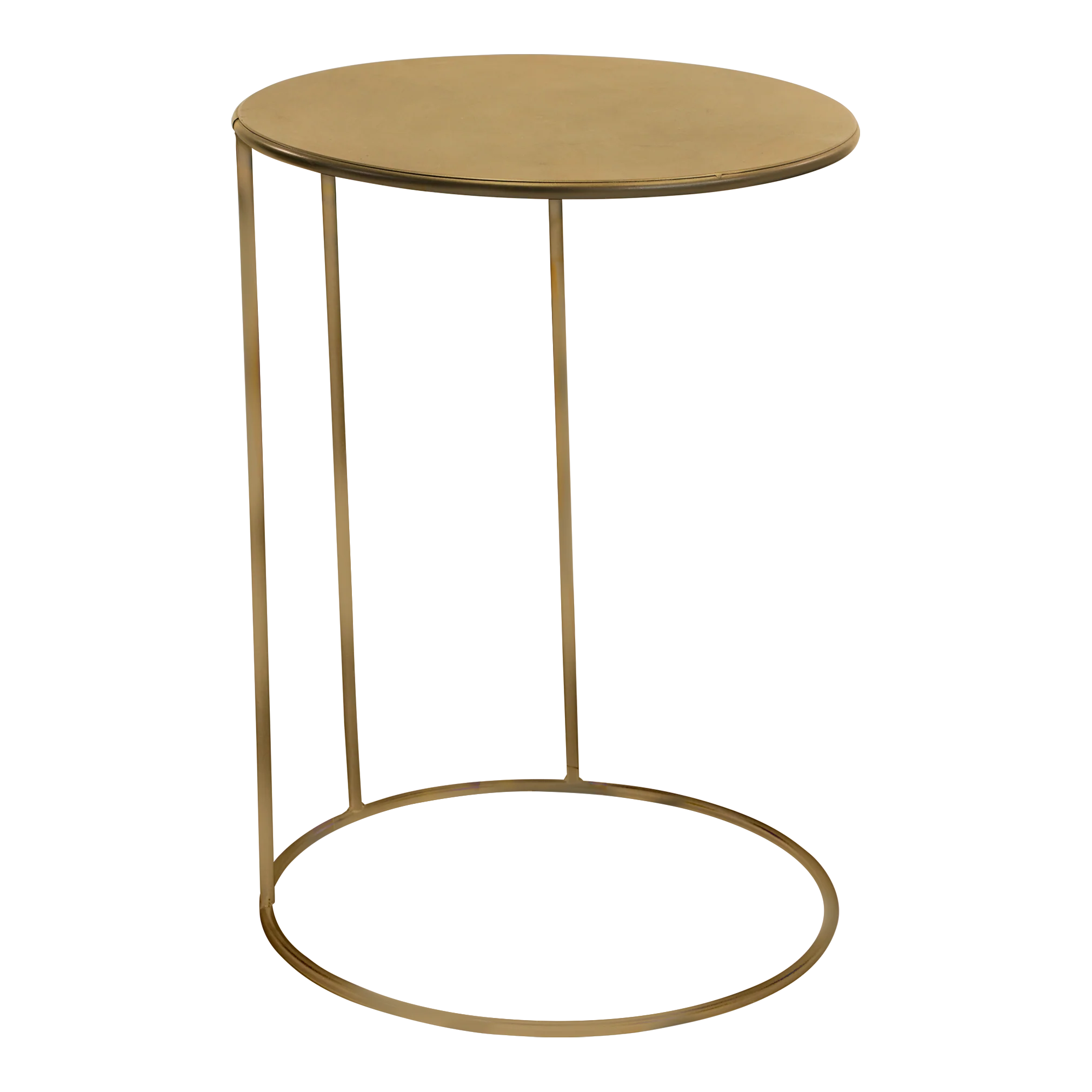 Bijzettafel Amy zwart ø40×54,5cm