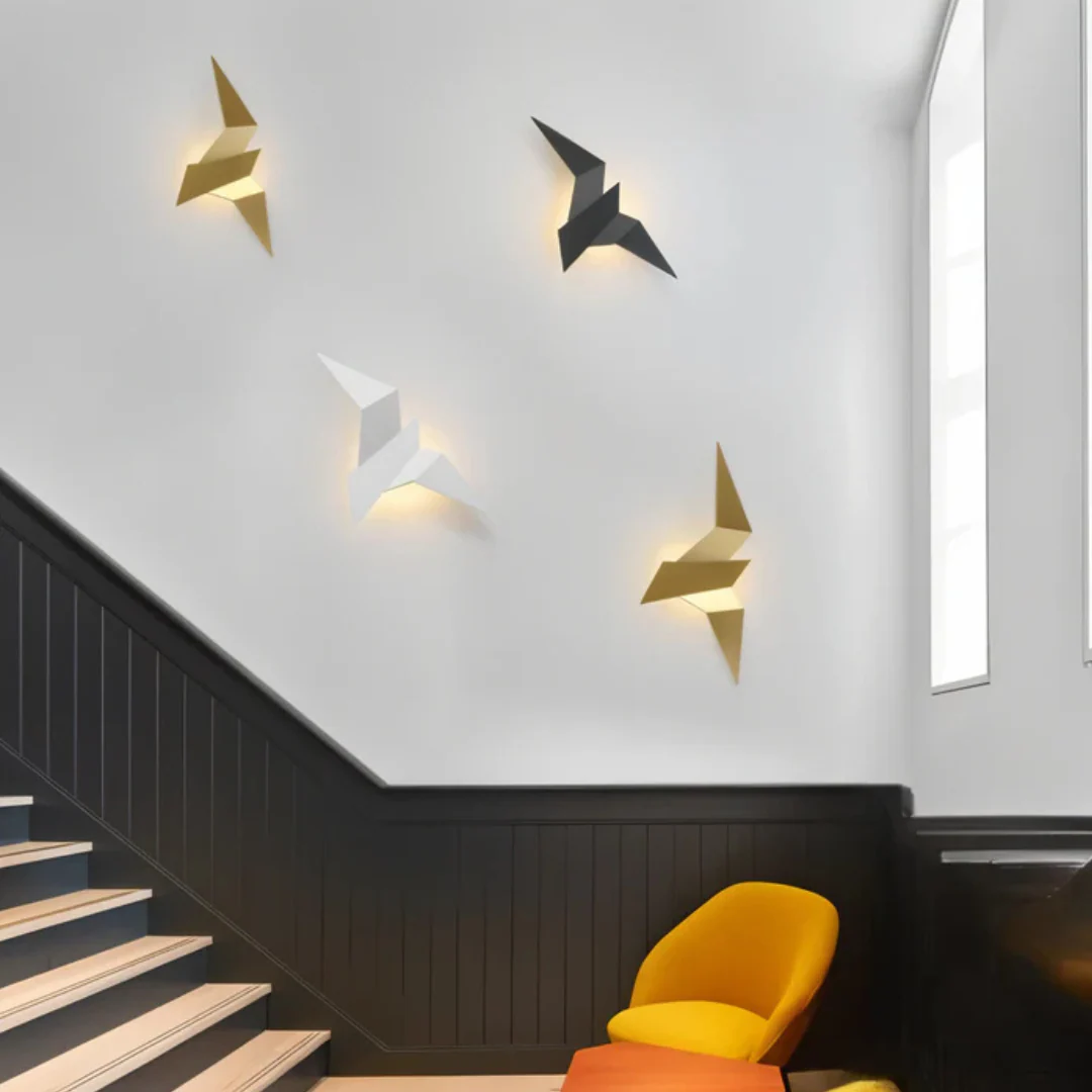 Origami Wandlamp – Unieke Wandverlichting Binnen