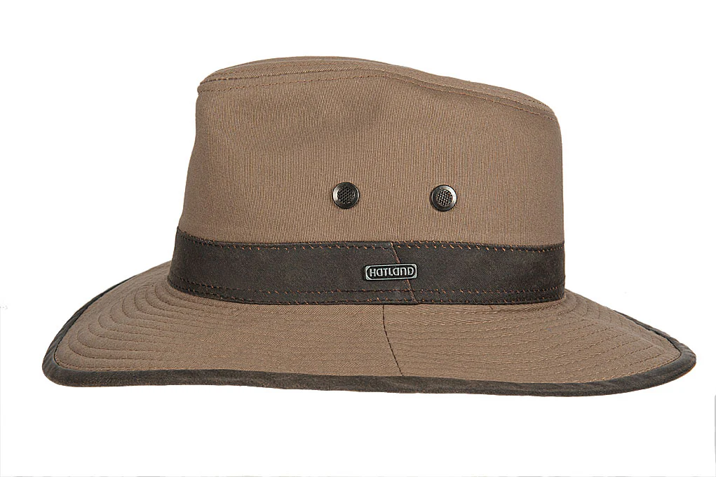 Hatland – UV Fedora hoed voor heren – Randson – Brons