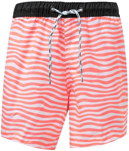 Snapper Rock – Boardshort voor jongens – Orange Crush – Wit/Oranje