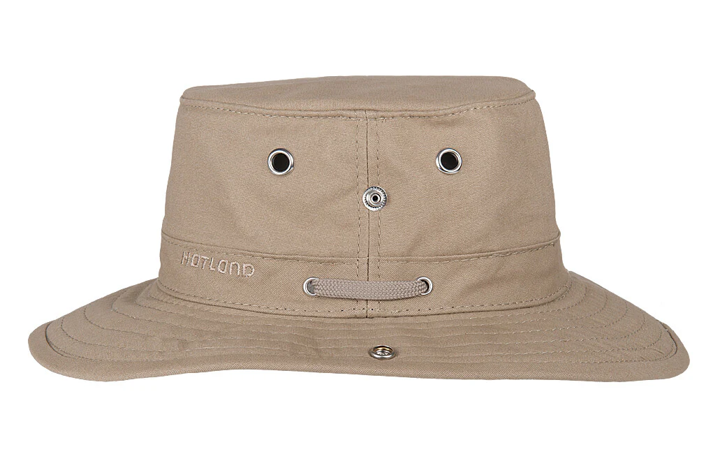 Hatland – UV Boonie hoed voor heren – Portland – Beige