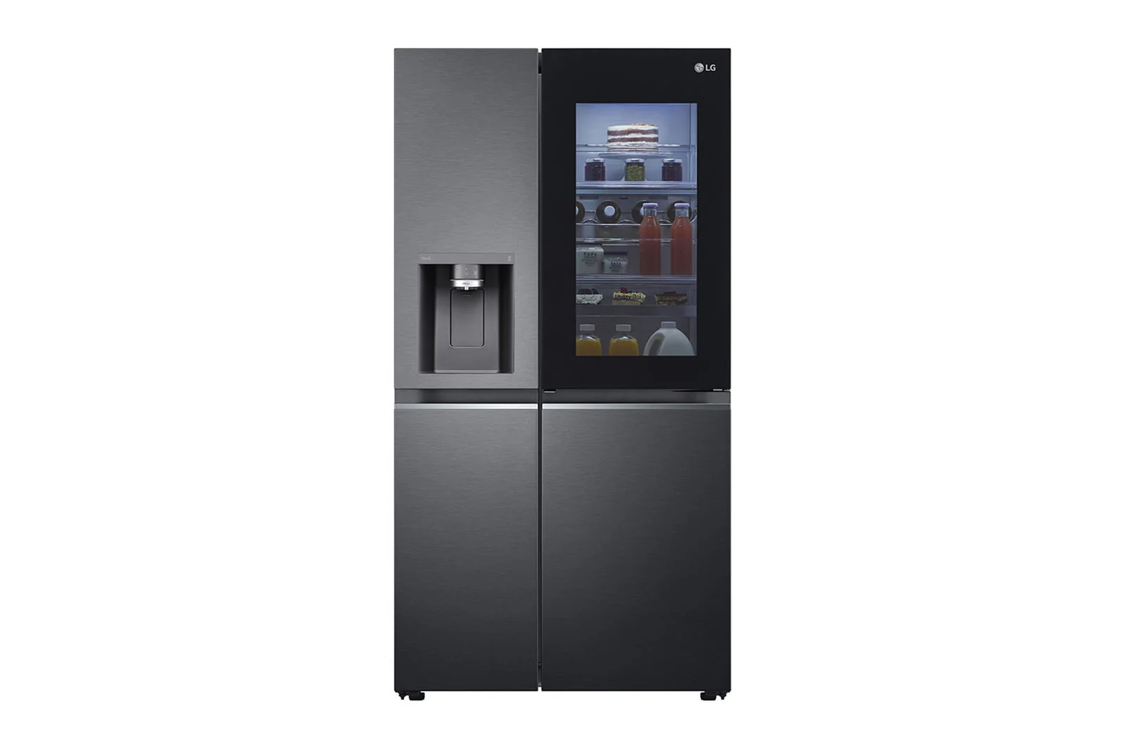 LG GSXE81EVBD amerikaanse koelkast Vrijstaand 628 l Zwart