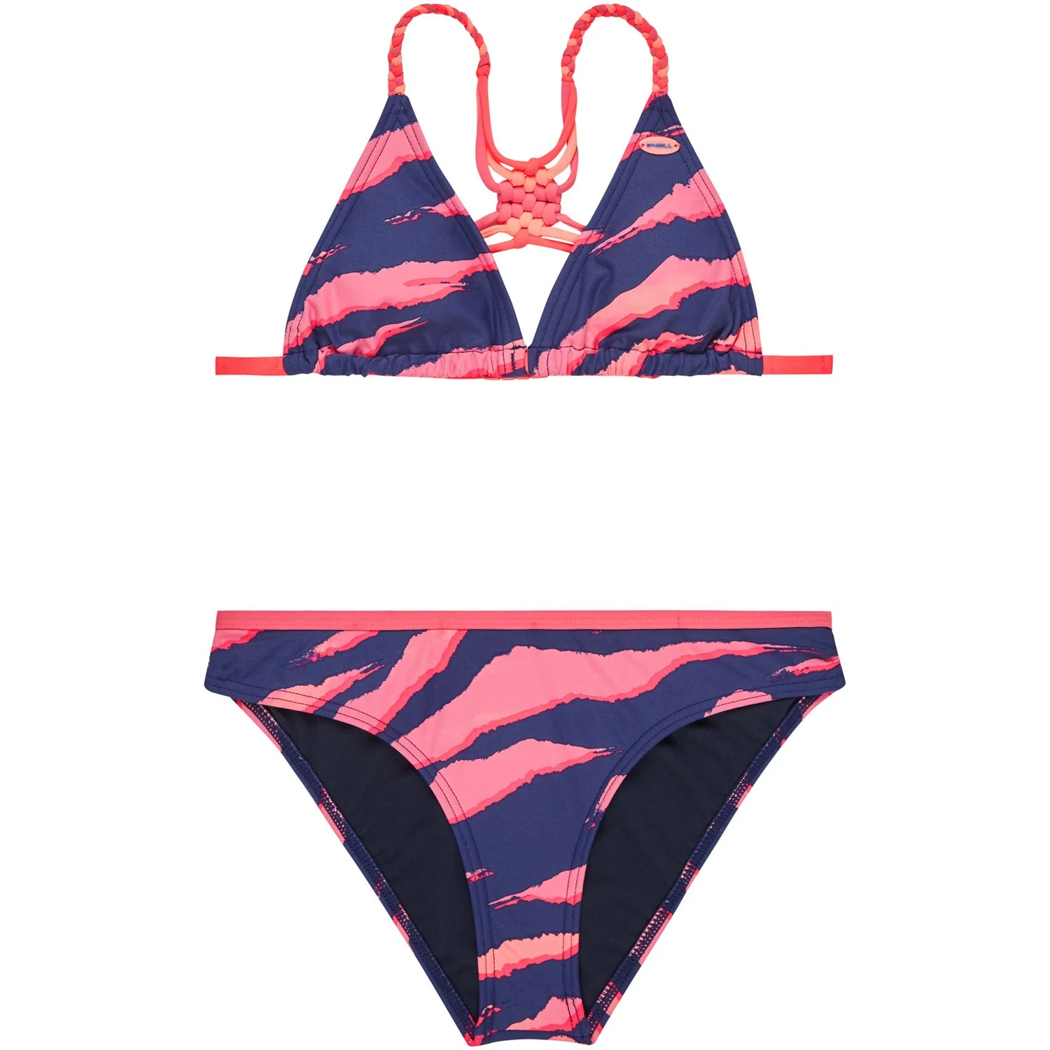 O’Neill Girls Macrame Bikini Blue AOP O’Neill Girls Macrame Bikini Blue AOP