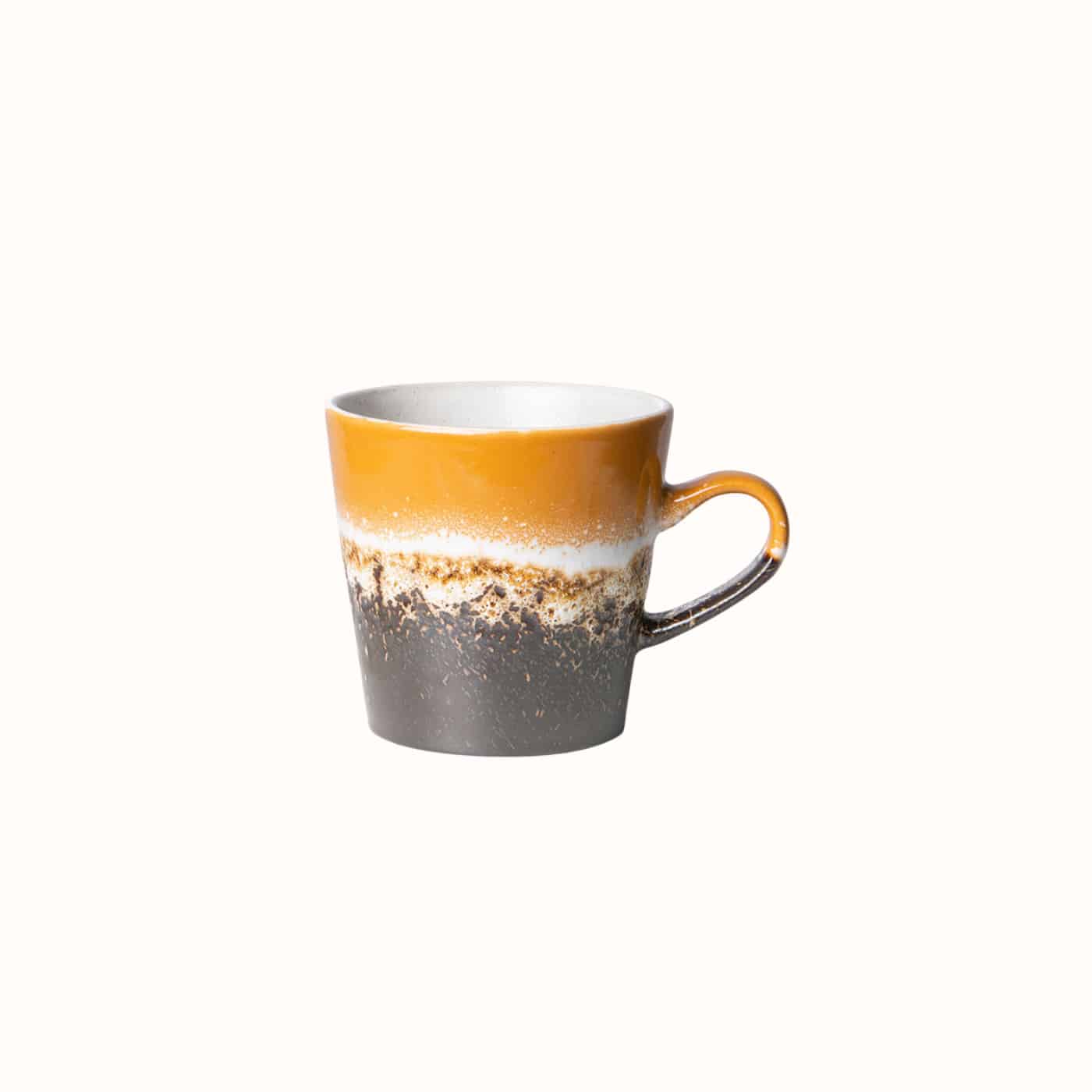 70s ceramics americano mok fire