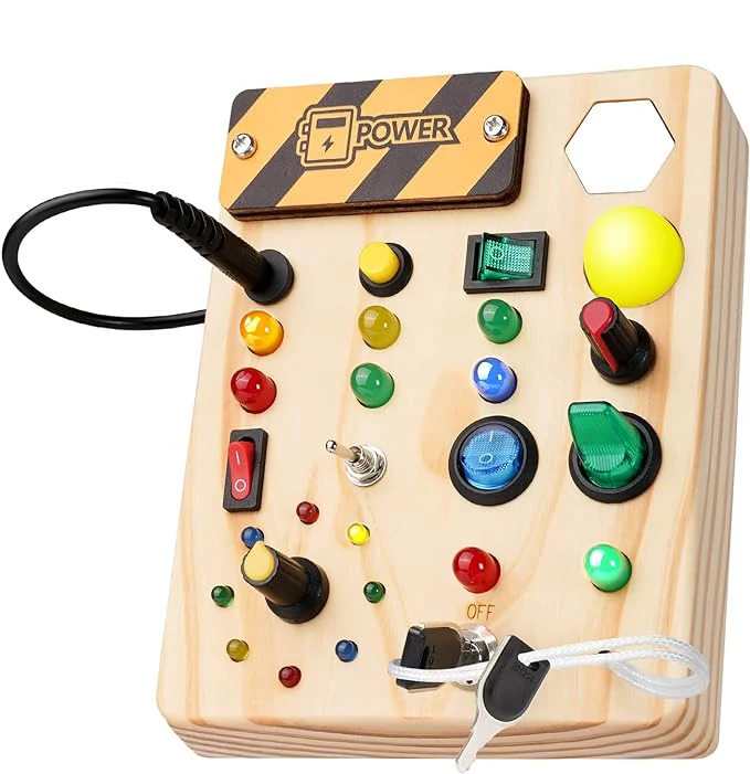 GlowBoard – Educatief Prikbord voor Peuters met LED Verlichting