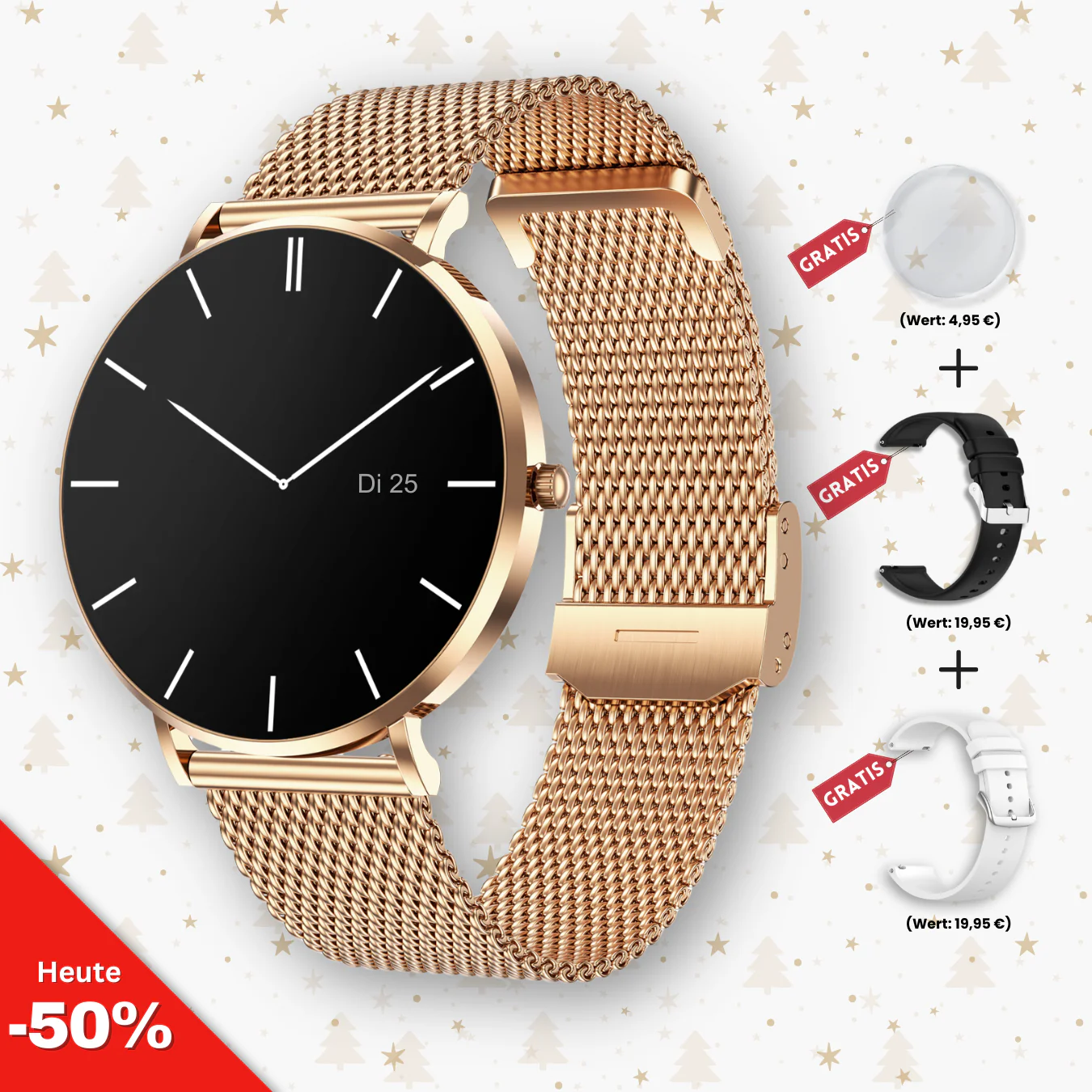 PrestigeX | Kerstspecial Eleganza PRO Horloge