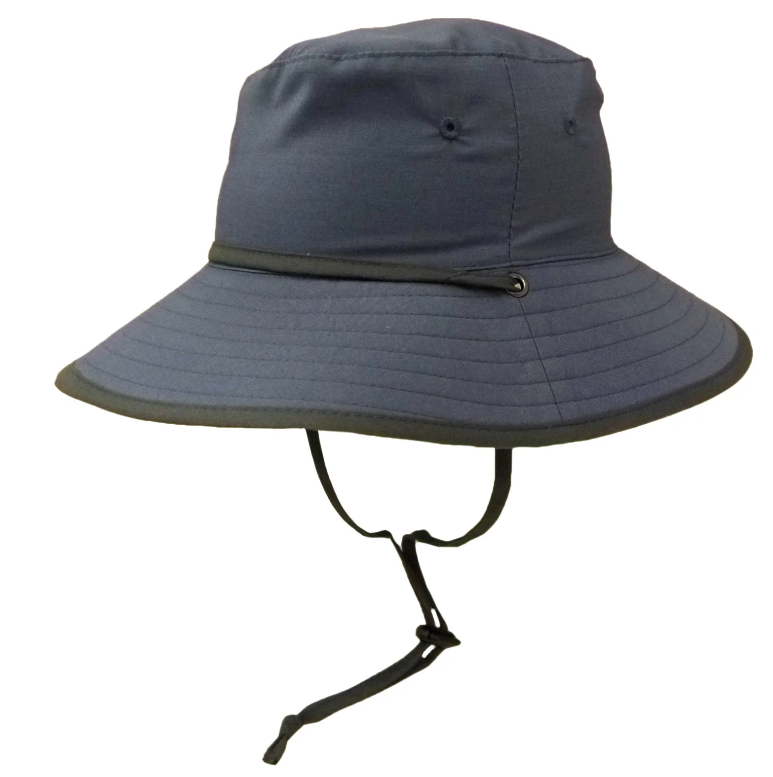 Rigon – UV-zonnehoed voor jongens – Petrol blauw / grijs