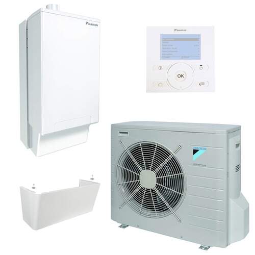 Daikin Intergas R hybride warmtepomp set Gas/lucht/water verwarmen 5 kW Subsidie €1925,- (KA01381)