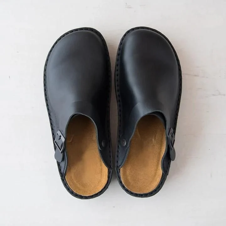 Luxe Leren Clogs voor Heren – Comfortabel en stijlvol voor de dagelijkse gang van zaken