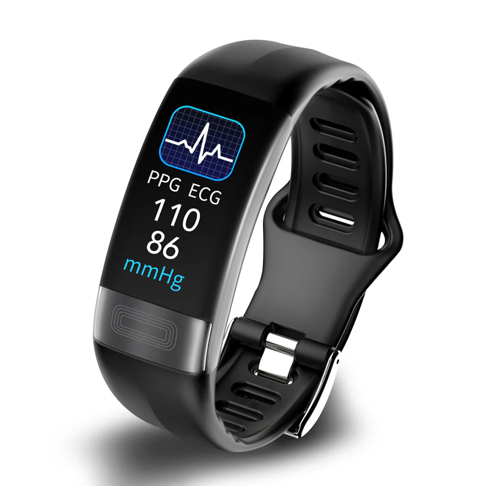 Slimme Bloeddrukmonitor Armband EKG Hartslag Zuurstof Slaaptracker FDA Goedgekeurd