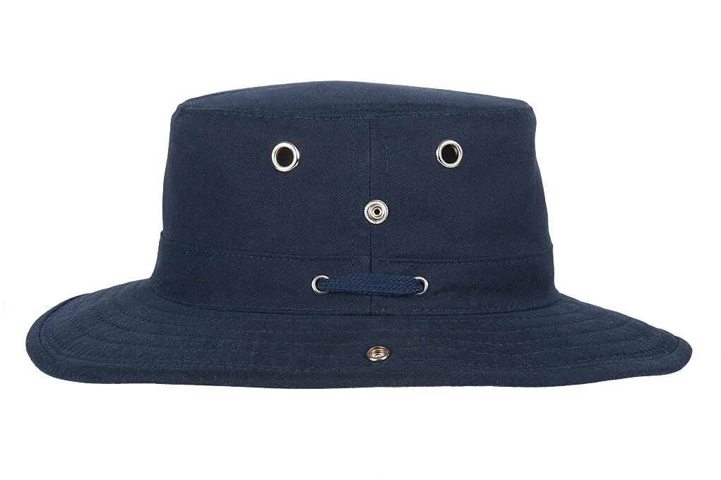 Hatland – UV Boonie hoed voor heren – Portland – Marineblauw