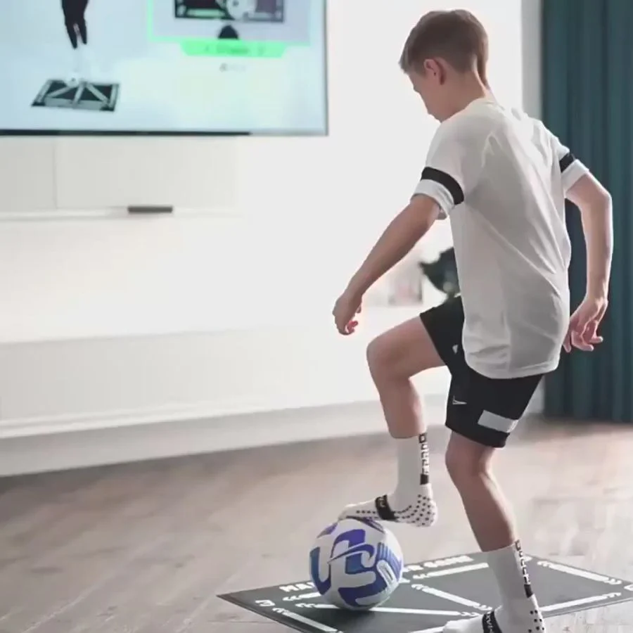 Voetbal Pro Trainingsmat Voor Thuis Oefeningen Met Drill Video’s