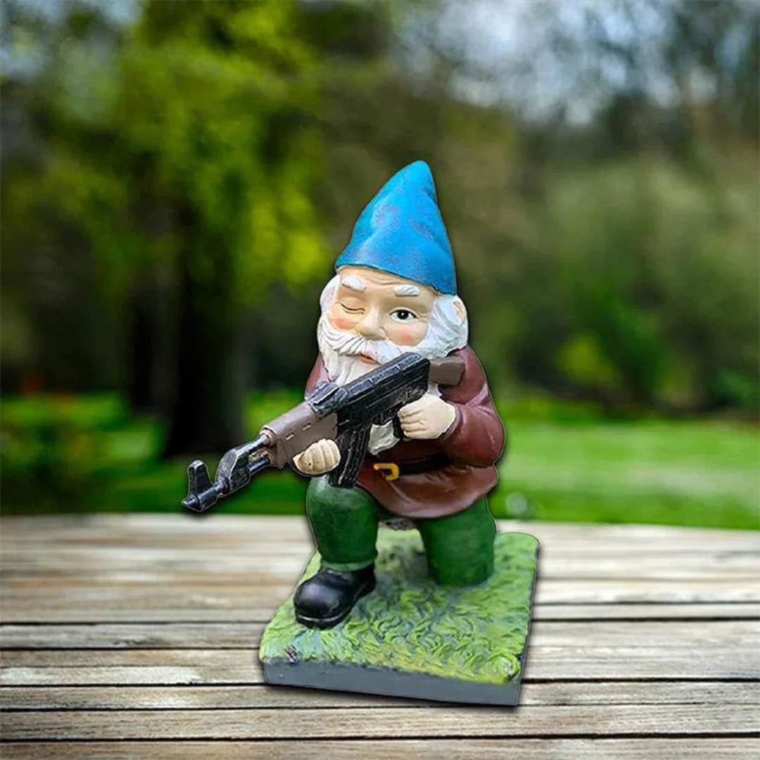 Drelix – Militaire Tuinkabouter