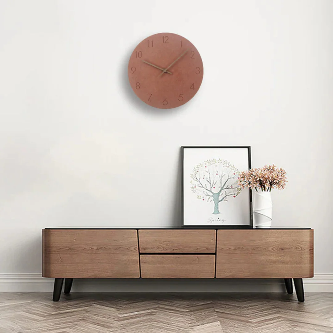 Nork – Minimalistische Houten Wandklok