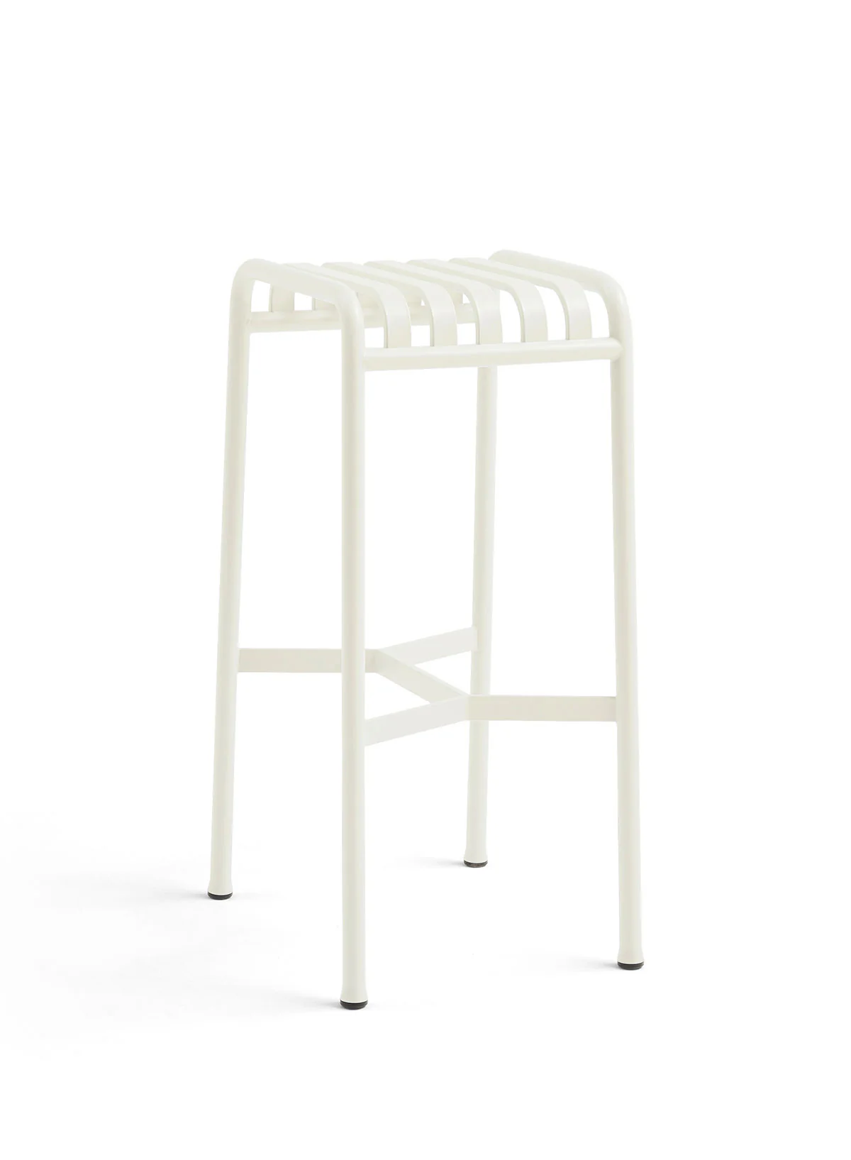 Palissade Bar Stool, Cream White – HAY Palissade Bar Stool, Cream White – HAY