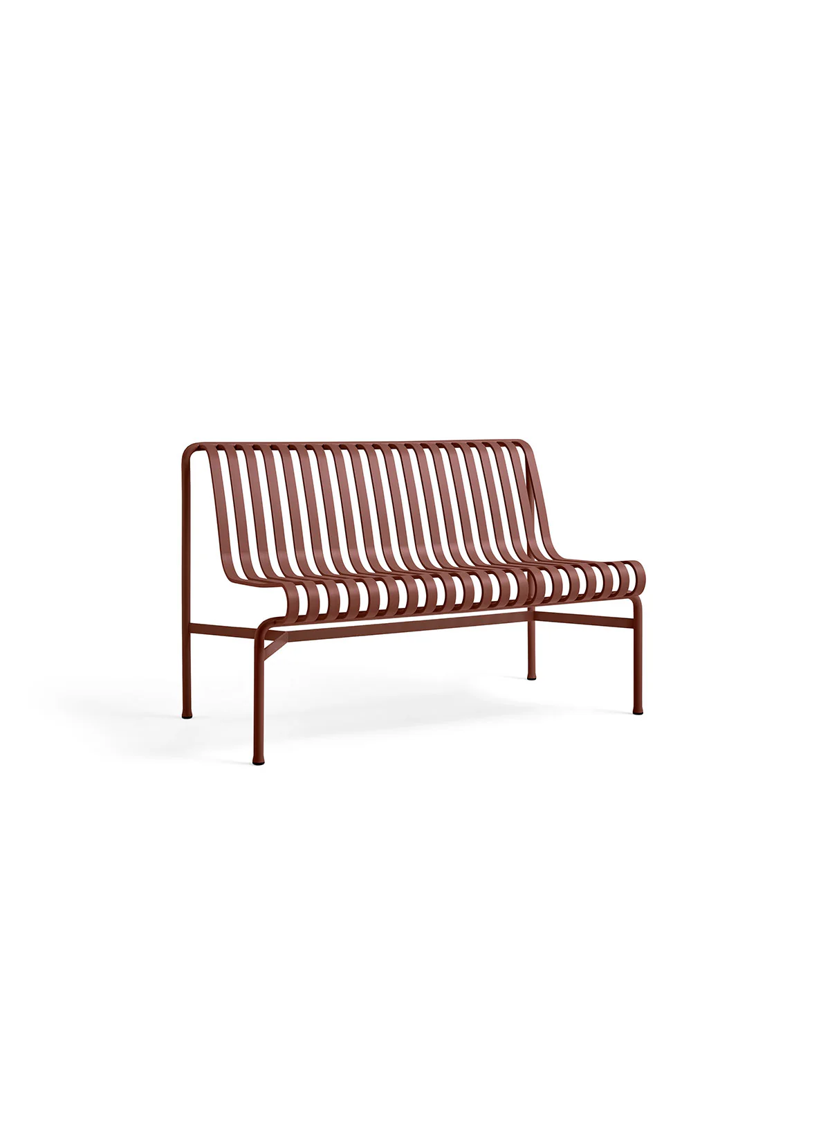 Palissade Dining Bench, Iron Red – HAY Palissade Dining Bench, Iron Red – HAY