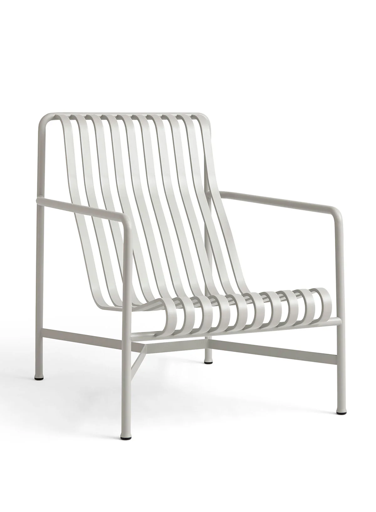 Palissade Lounge Chair High, Sky Grey – HAY Palissade Lounge Chair High, Sky Grey – HAY