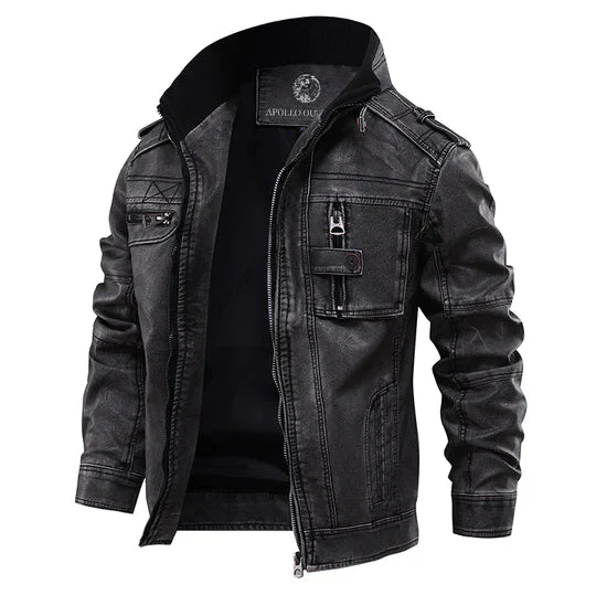 Bram Luxe Leren Herenjack – Tijdloos comfortabele leren jas