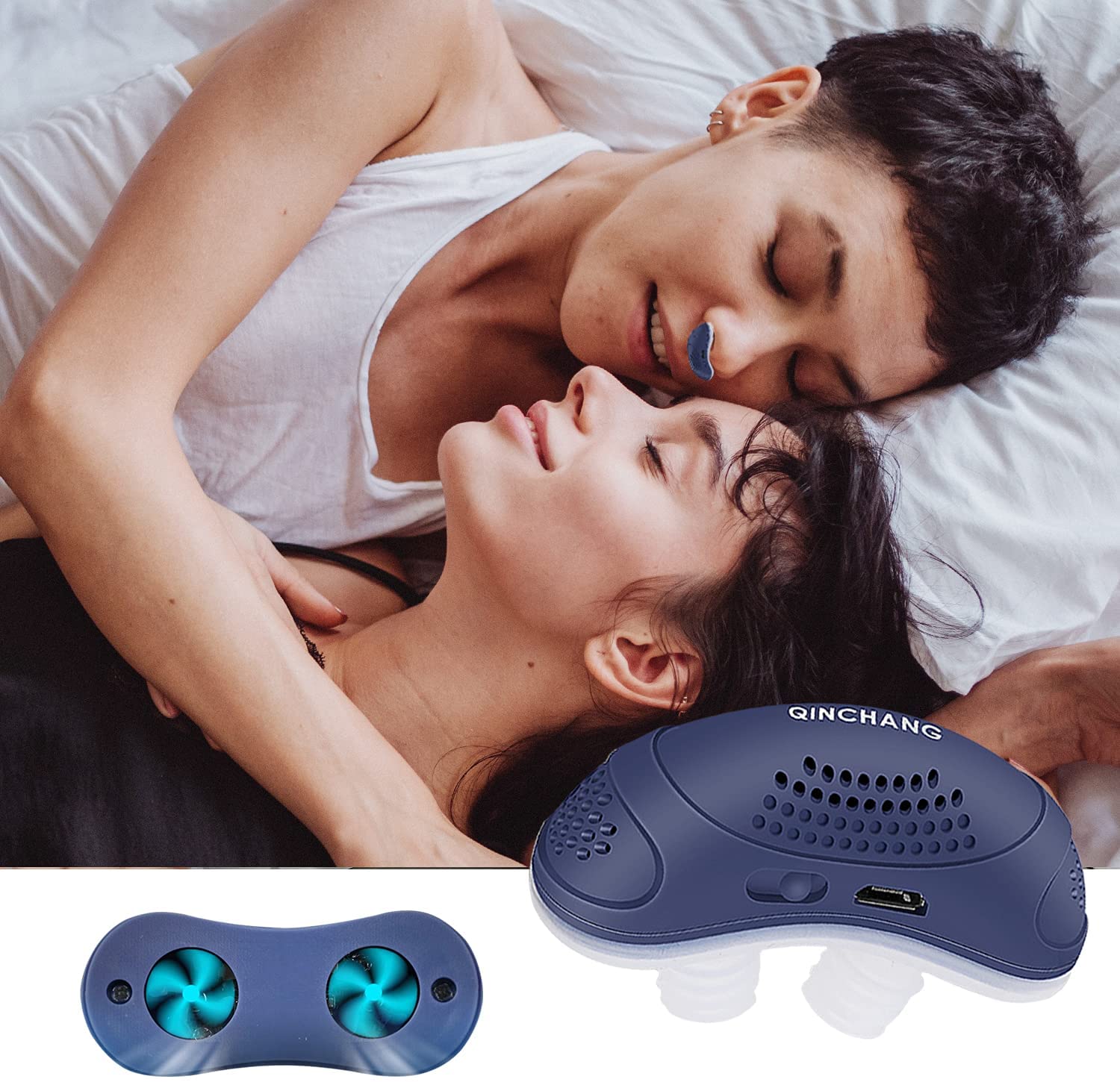 Anti-Snurkapparaat | Slangloos, maskerloos Micro-CPAP - Afbeelding 2