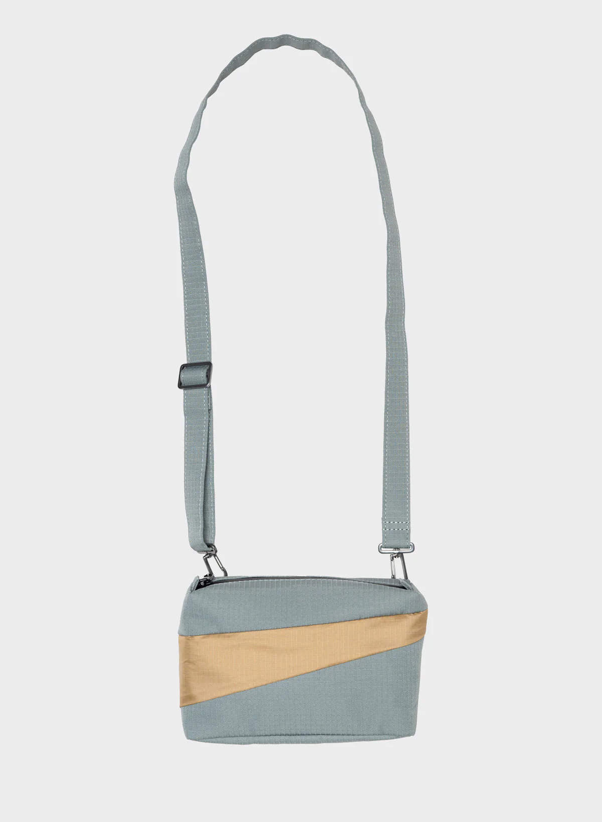 The New Bum Bag Grey & Camel Small